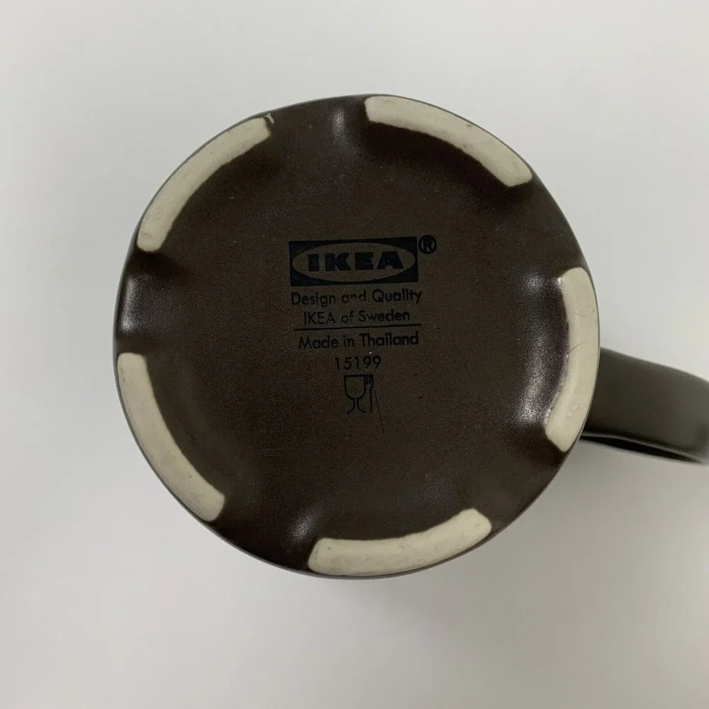 IKEA Dinera Brown Mug Coffee Cup 15199 Good Original Replacement - PLEASE READ